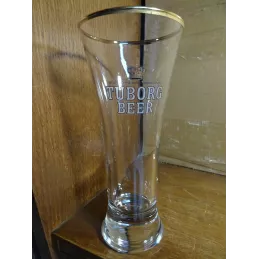 1 VERRE TUBORG 25CL HT 18CM