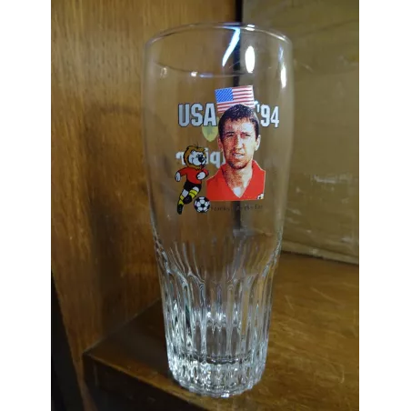 1 VERRE JUPILER  25CL HT 15CM  USA 94  FRANKY VANDER ELST