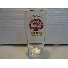 1 VERRE KIRIN BEER  20/25CL  HT 19.60CM