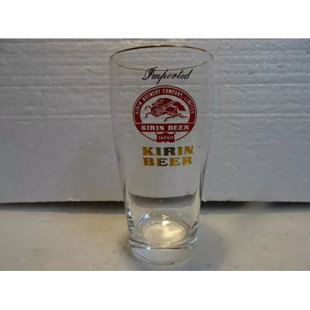 1 VERRE KIRIN BEER  20/25CL  HT 19.60CM