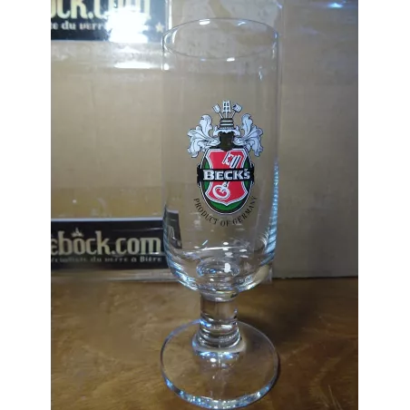 1 VERRE BECK'S  20CL HT 17CM