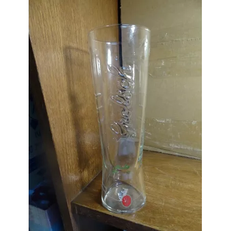 1 VERRE  GROLSCH 50CL HT 22.60CM