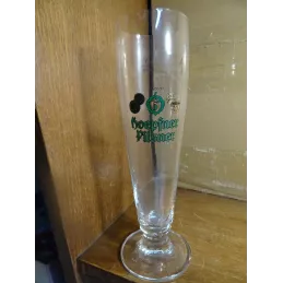 1 VERRE HOEPFNER PILSNER 30CL  HT 23CM