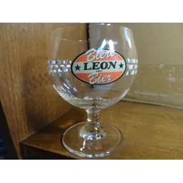 1 VERRE BIERE LEON 25CL HT...