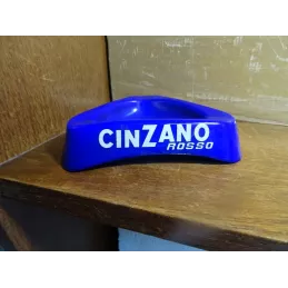 CENDRIER  CINZANO 14CM X14CM X14CM  EN OPALINE