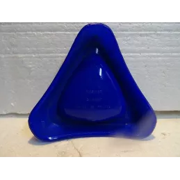 CENDRIER  CINZANO 14CM X14CM X14CM  EN OPALINE