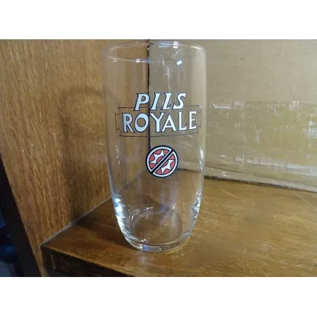 1 VERRE PILS ROYALE  25CL HT.12CM  LA MEUSE