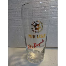 1 VERRE PILS ROYALE 25CL HT.13.30CM  LA MEUSE