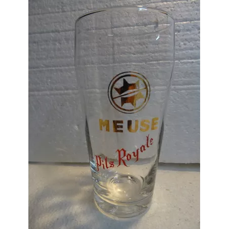 1 VERRE PILS ROYALE 25CL HT.13.30CM  LA MEUSE