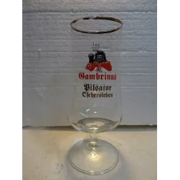 1 VERRE GAMBRINUS 40CL...