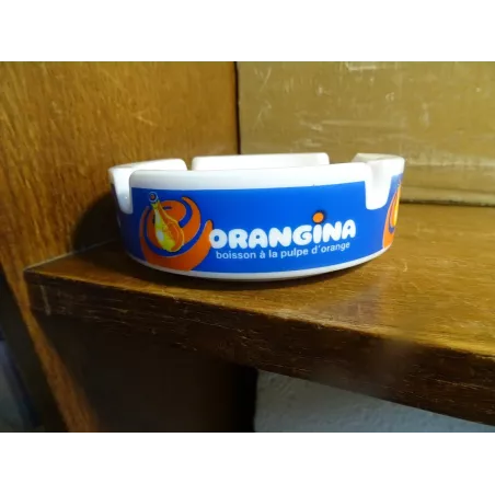 CENDRIER ORANGINA  DIAMETRE 10.80CM