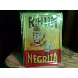 TOLE  RHUM NEGRITA  21.50CM X15.50CM   EDITIONS CLOUET