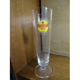 1 VERRE METEOR PILS 25CL HT 20.70CM