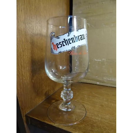 1 VERRE NESCHENBRAU 25CL HT 16CM  BRASSERIE METEOR