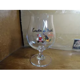 1 VERRE  CUVEE DE NOEL  CH'TI 25CL HT 15.40CM