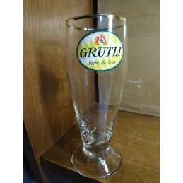 1 VERRE GRUTLI 25/30CL HT 17.60CM
