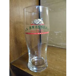 1 VERRE  LA BRASSERIE  25CL  HT 15.20CL