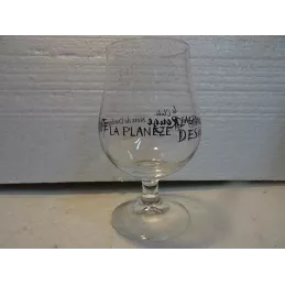 1 VERRE LA CLOCHE ROUGE 30CL HT.14.70CM