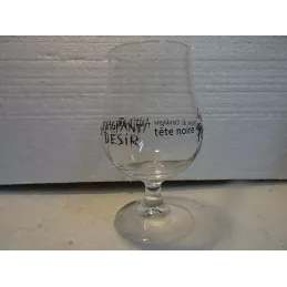 1 VERRE LA CLOCHE ROUGE 30CL HT.14.70CM