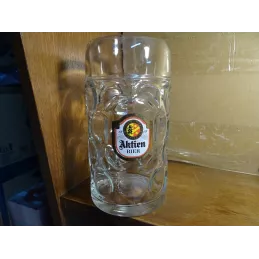 CHOPE AKTIEN BIER  1 LITRE  HT 20.30CM