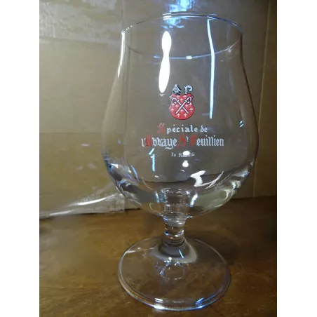 1 VERRE L'ABBAYE SAINT FEUILLIEN 25/33CL