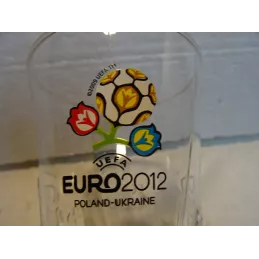 1 VERRE CARLSBERG 25CL HT.19.40CM EURO 2012