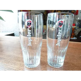 2 VERRES JUPILER 25CL  HT 15CM