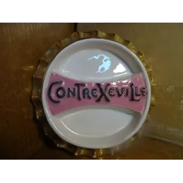 CENDRIER  CONTREXEVILLE  DIAMETRE 17CM