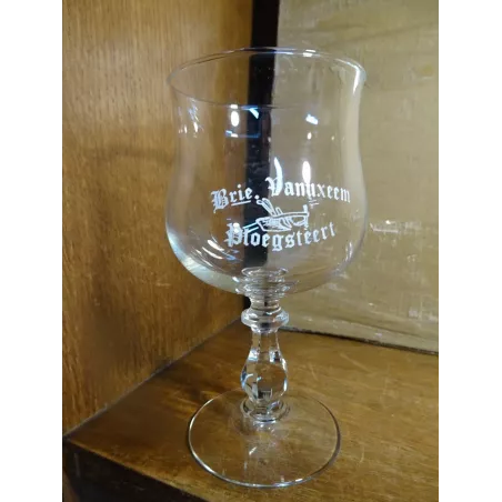 1 VERRE  BRASSERIE  VANUXEEM 20/25CL HT 15.10CM