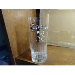 1 VERRE KREIS PILS 25CL  HT 14.70CM