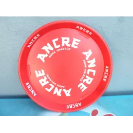 PLATEAU ANCRE EN TOLE  DIAMETRE 30CM