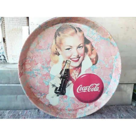 PLATEAU COCA-COLA  DIAMETRE 29CM