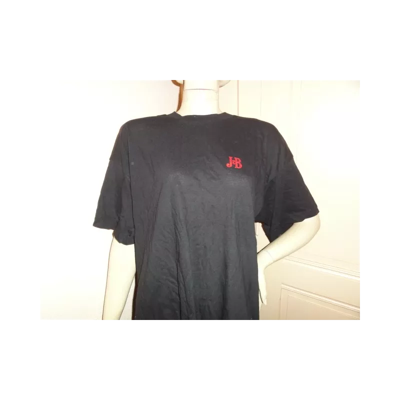 1 TEE SHIRT J&B NOIR  L/XL