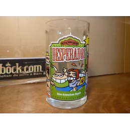 1 VERRE DESPERADOS COLLECTOR 25CL  HT 12.30CM