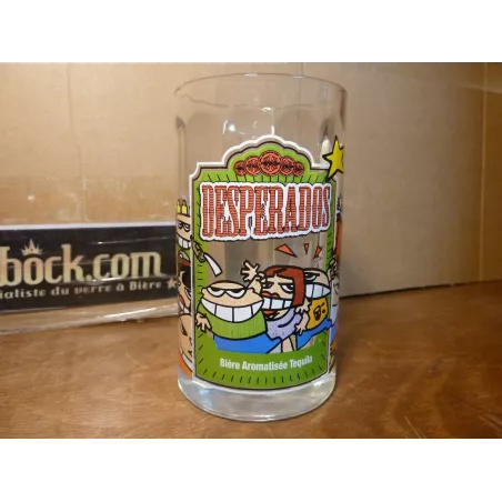 1 VERRE DESPERADOS COLLECTOR 25CL  HT 12.30CM