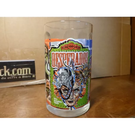 1 VERRE DESPERADOS COLLECTOR 25CL  HT 12.30CM