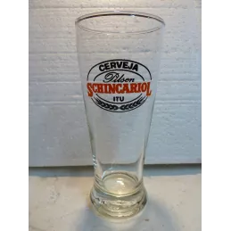 1 VERRE CERVEJA  SCHINCARIOL PILSEN 25CL HT.16.10CM