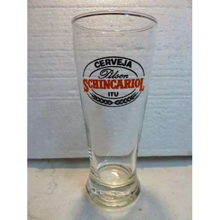 1 VERRE CERVEJA  SCHINCARIOL PILSEN 25CL HT.16.10CM