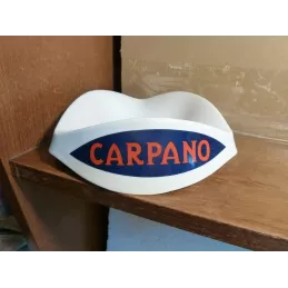 CENDRIER CARPANO VERMOUTH PUNT E MES  18CM X18CM X18CM
