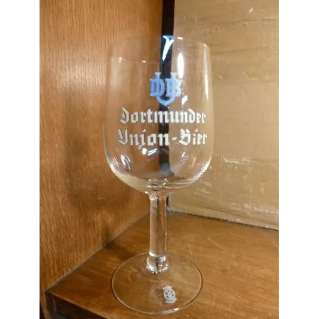 1 VERRE DORTMUNDER UNION BIER 30CL HT.18.40CM