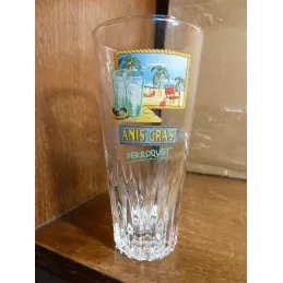 1 VERRE  ANIS GRAS PERROQUET HT 12.20CM
