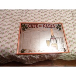 1  MIROIR CAFE DE PARIS...