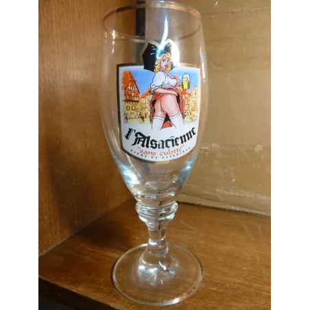 1 VERRE L'ALSACIENNE  SANS CULOTTE  25/30CL HT 18.90CM