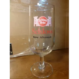 1 VERRE SCHLOSS BRAU 25CL HT 17.10CM