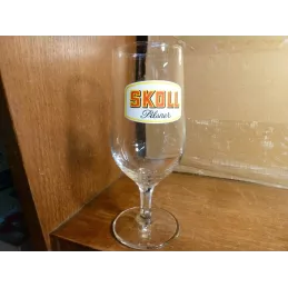 1 VERRE SKOLL 25CL HT.16.20CM BRASSERIE TUBORG