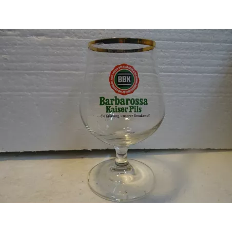 1 VERRE  BBK BARBAROSSA  30CL HT.14.50CM