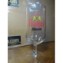 1 VERRE  ROYAL ALTMUNSTER 25CL HT.17CM BRASSERIE MOUSEL