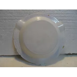 CENDRIER  BIERES DU CORBEAU EN VERRE  DIAMETRE 15CM