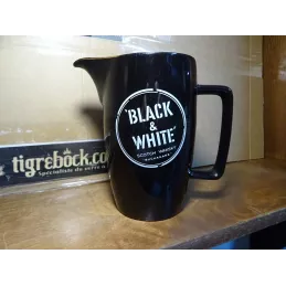 PICHET  BLACK&WHITE  1 LITRE HT 15.50CM