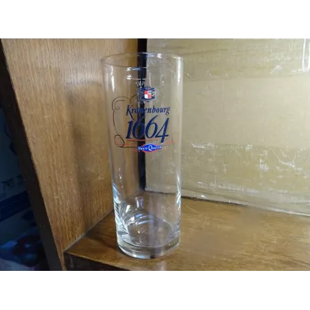 1 VERRE 1664  KRONENBOURG EXPORT  50CL HT.18.50CM